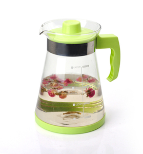 Fire Resistant Tea Glass Teapot Safe Leaf Tea Pot 304 Stainless Steel Infuser Glass Tea Maker Kettle